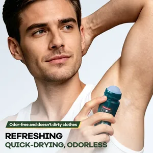 FORMBO Men Antiperspirant Roll-On Deodorant Long Lasting Refreshing Fragrance Sport Defense Ocean Fresh Ice Cool Cologne Body Care