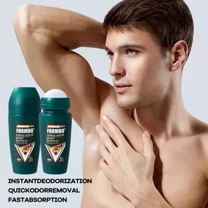 FORMBO men's antiperspirant roll-on for long-lasting 48h odor protection.