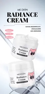 Effective radiance whitening cream for dark spots on elbows and underarms 50g jar
