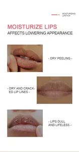 Detalle que muestra problemas de labios secos y agrietados para bálsamo reparador