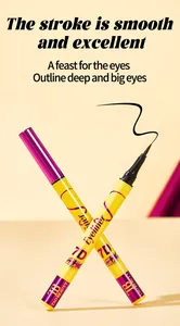 Long-lasting TAO BEAUTY 7D liquid eyeliner pen with fine brush tip for smooth application
