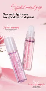 Detailweergave van MEIDIAN fruitlipolie-rollers voor de dagelijkse lippenverzorging