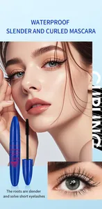Detailaufnahme der wasserfesten MEIDIAN Mascara für lange und geschwungene Wimpern