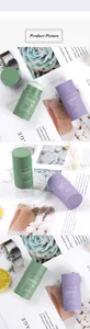 Set de mascarillas faciales MEIDIAN en barra de té verde y berenjena para limpieza profunda