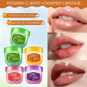 Vitamin C collagen oil lip mask set for moisturizing and anti-chapped lip treatment