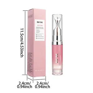 DK'DE Peptide Water Reflection Radiant Lip Essence packaging with dimensions 11.5cm by 2.4cm