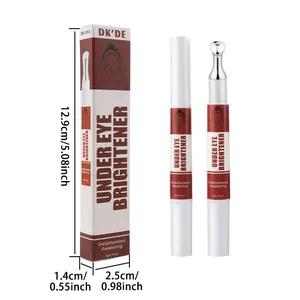 Under eye brightener pen dimensions showing 12.9cm height with applicator tip