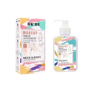 DK'DE Body Tone Up Cream 100ml for instant brightening and moisturizing whole body skin
