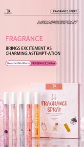 Coffret cadeau de parfums Tao Beauty avec cinq flacons de spray parfumés de 10ml durables