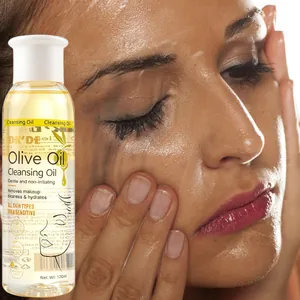Aceite limpiador de oliva para limpieza profunda en la piel con efecto desmaquillante
