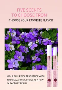 Flacon de spray parfum Tao Beauty Viola Philippica 10ml à l'arôme floral naturel