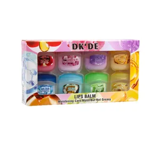 DK'DE 8-delige set hydraterende lippenbalsems en maskers voor dagelijkse lipverzorging