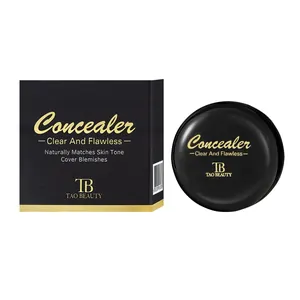 Coffret de crème correctrice professionnelle Tao Beauty noir et or