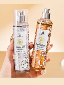 Flacons de parfum Tao Beauty 150ml aux motifs floraux raffinés argentés et dorés