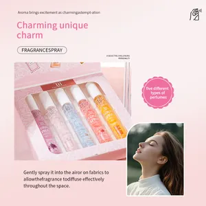 Tao Beauty 10ml parfum geschenkset met vijf sprays in roze verpakking