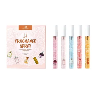 Coffret cadeau Tao Beauty de 5 sprays parfumés avec flacons en verre colorés de 10 ml