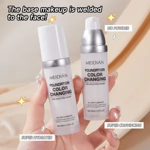 MEIDIAN color changing foundation for a hydrating and flawless natural concealer finish