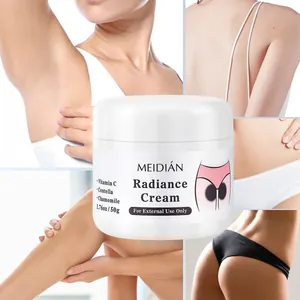 Meidian Radiance Cream for dark spot removal and skin brightening on knees and body area