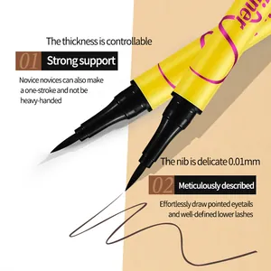 Eyeliner 7D impermeabile con punta ultra sottile da 0,01 mm per trucco occhi preciso