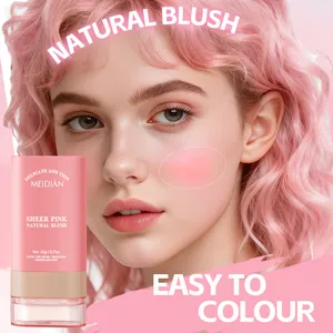 MEIDIAN matte blush stick voor natuurlijke nude make-up, waterproof en langdurig