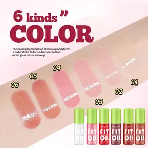 Set of six mirror lip glosses providing a long-lasting and moist glass mirror finish.