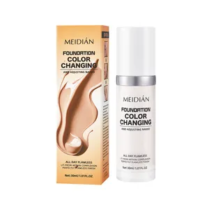 MEIDIAN color-changing liquid foundation with natural concealer and long-lasting moisturizing effect