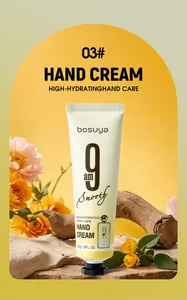 Detailed view of Bosuya 9am Smooth hand cream with hydrating formula in 30g tube