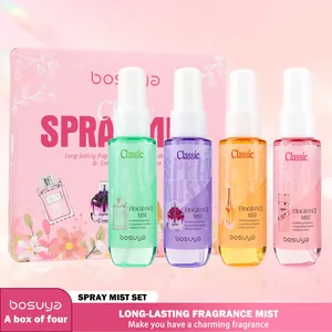 Alcohol Free Long Lasting Fragrance Mist Gift Set Body Hair Scented Refreshing Spray For Women Girls Fruit Scent Gift Box