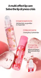 Bosuya hydraterende lippenolieset met roll-on voor diepe hydratatie en glanzende lippen