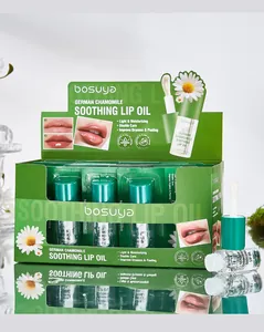 Professionelle Anzeige von Bosuya German Chamomile Beruhigendes Lippenöl für Lippen