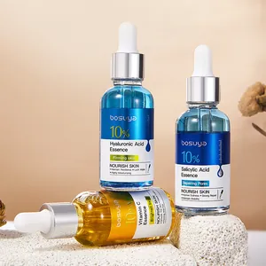 Bosuya 10% Hyaluronzuur Salicylzuur Vitamine C Gezichtsserum Hydraterend Verhelderend Herstellend Poriën Minimaliserende Essence Olie