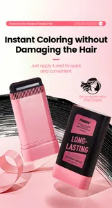 Temporärer Haarfärbestift zur sofortigen Grauhaarabdeckung und zum bequemen Haarstyling