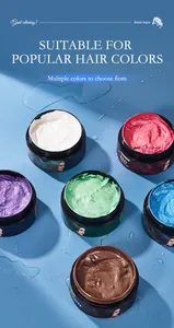 Professional FORMBO temporary hair coloring wax in multiple vibrant shades for styling