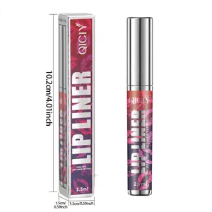 Matita labbra peel-off QICIY con dimensioni della confezione 10,2 cm