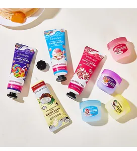Set regalo Bosuya da 8 pezzi con crema mani idratante e maschera labbra profumata
