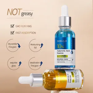 Bosuya Hyaluronzuur en Vitamine C Serum Set voor Hydratatie en een Stralende Huid