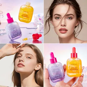 Coffret de sérums visage Bosuya 30ml avec vitamine C et bakuchiol pour l'éclat et l'hydratation