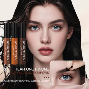 Crema per sopracciglia peel-off impermeabile a lunga durata per un trucco naturale in tre tonalità