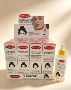 Frasco de suero Bosuya Exfoliant Kojic Acid Ampoule y caja de exhibición al por mayor