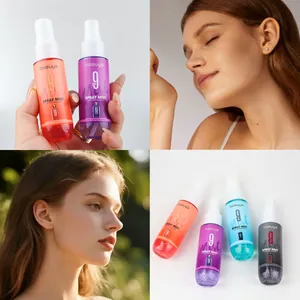 Detailed view of Bosuya four-piece long-lasting fragrance perfume spray gift set