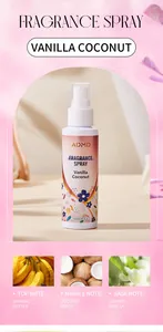 ADMD Vanilla Coconut Fragrance Spray 100ml for hair and body with long lasting scent