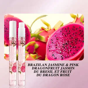 Λεπτομέρεια από Brazilian Jasmine και Pink Dragonfruit φρέσκο σπρέι αρώματος για το σώμα