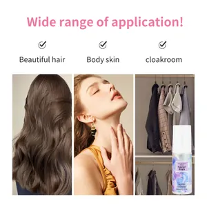 Spray parfumé ADMD longue durée pour les cheveux et le corps dans divers scénarios