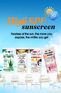 Coffret de protection solaire FORMBO SPF 50 à l'aloe vera, au collagène et à l'acide kojique