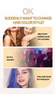 Scénarios d'utilisation d'un stick de coloration temporaire pour fêtes et concerts à la mode