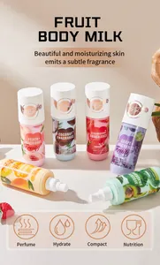 Detailansicht der FORMBO Frucht-Körpermilch mit verschiedenen Düften zur Feuchtigkeit