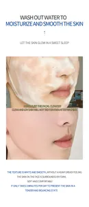 Vista macro detallada de la textura del limpiador facial de espuma de colágeno