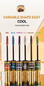 Vue détaillée des bâtons de teinture capillaire FORMBO 6 couleurs pour les cheveux