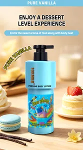 Feuchtigkeitsspendende FORMBO Körperlotion Pure Vanilla mit süßem Candy-Style-Design