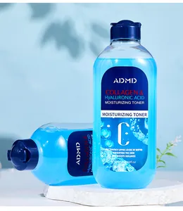 Detail view of ADMD collagen and hyaluronic acid moisturizing toner 400ml bottles